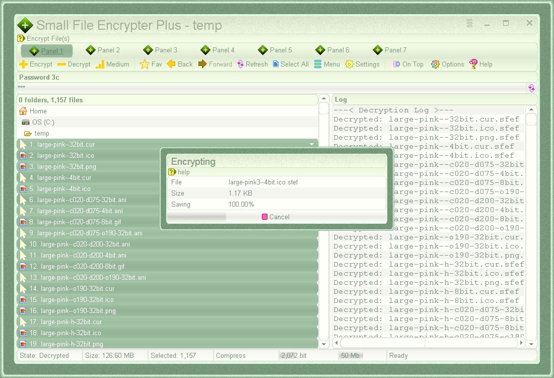 smallfileencrypterplus-screenshot (JPG image)