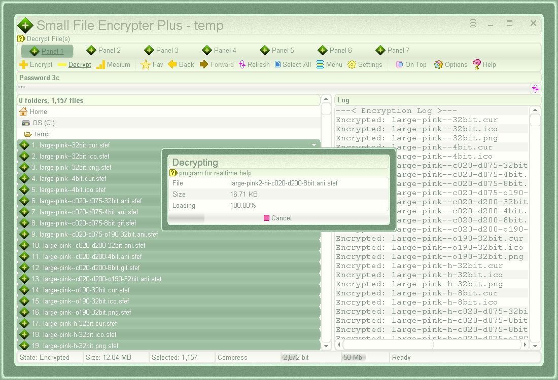 smallfileencrypterplus-screenshot2 (JPG image)