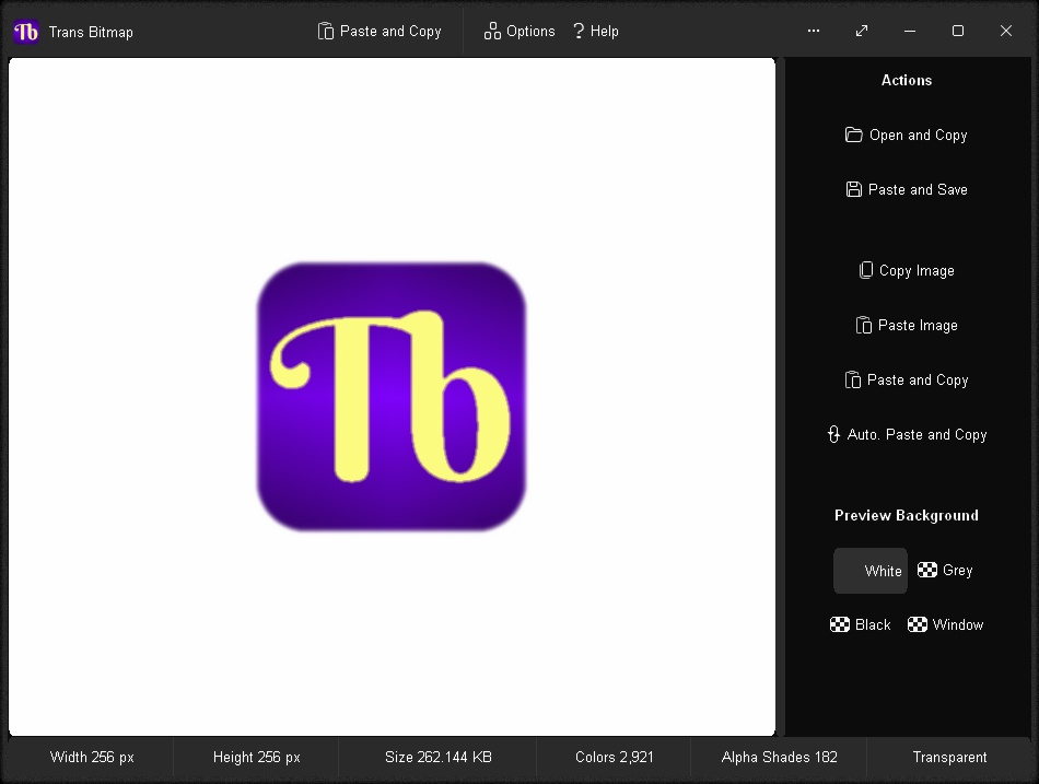 Sample 32-bit legacy bitmap loaded
Click to view image full size in a new tab
